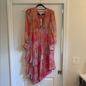 LoveShackFancy Multicolor Long Sleeve Dress